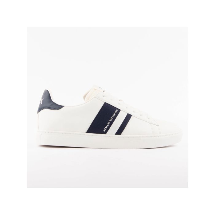 Basket Armani Exchange Homme Taco Blanc Synthétique Basket Armani Exchange Homme Taco Blanc Synthétique