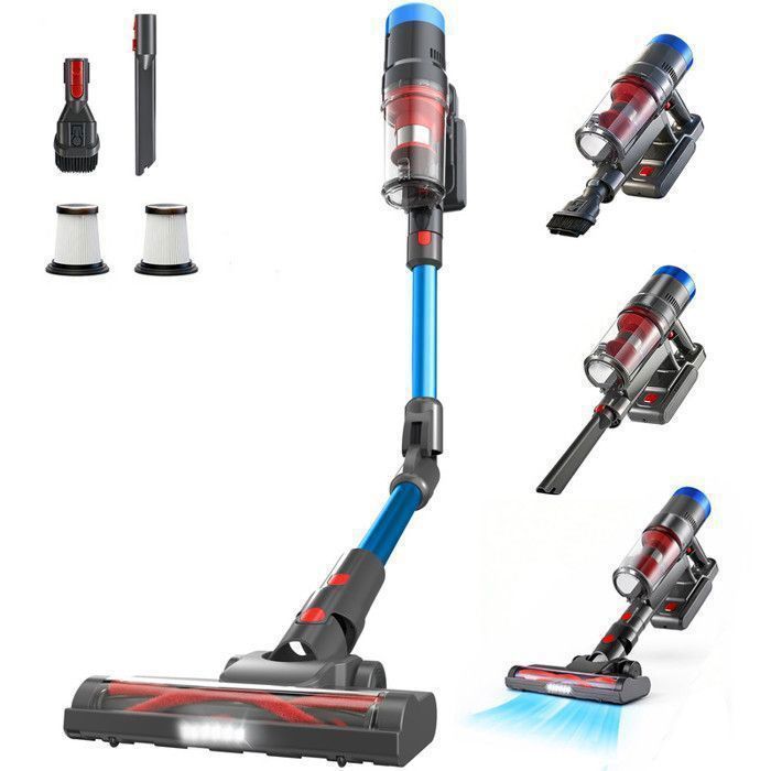 Aspirateur balai sans fil avec bras articulé