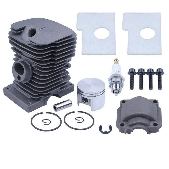Kit Piston Cylindre 43 Mm + Filtre Air Pour Husqvarna 545 550XP Jonsered CC2252