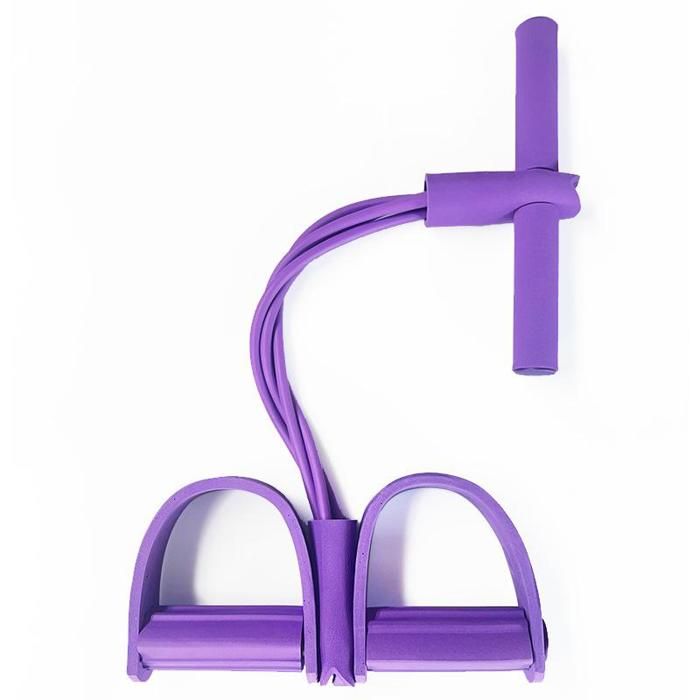 Bande De Résistance Avec Poignées - 6 Tubes élastiques - Pour Yoga, Musculation, étirement - Taille 28 X 55 Cm - Multifonction