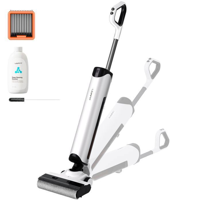 Uwant D500  Aspirateur balai laveur Tank Deodorization 180° Flat Suction 17000 Pa Self-Cleaning and Drying 65°C - Uwant
