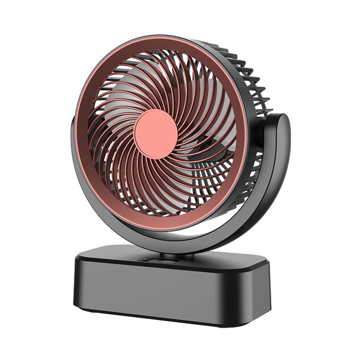 Ventilateurs - Ventilateur à circulation dair puissante - Oscillation automatique à 120°Ventilateur de table portable gris pour ...