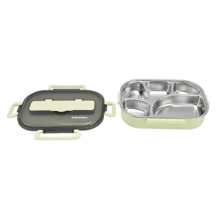 Boîte à Lunch Acier Inoxydable G.a HOMEFAVOR 3 Compartiments 1200 Ml