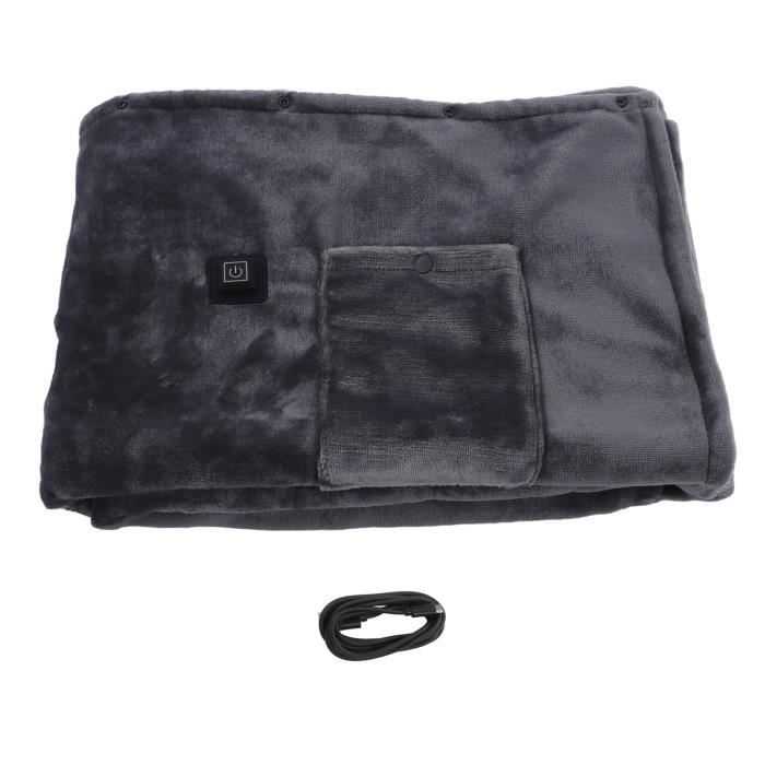 Qieryun Couverture Chauffante Avec Arrêt Automatique, 150 X 180 Cm