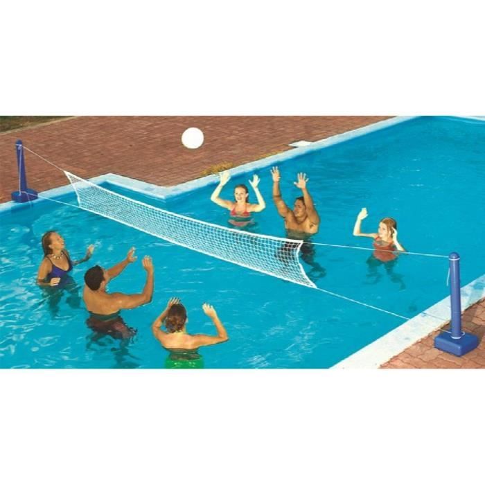 Filet De Volley Ball 9186 Cross Creusee Piscine Fun Volleyball Net Jeu Set D Eau I9fnk Prix Pas Cher Cdiscount