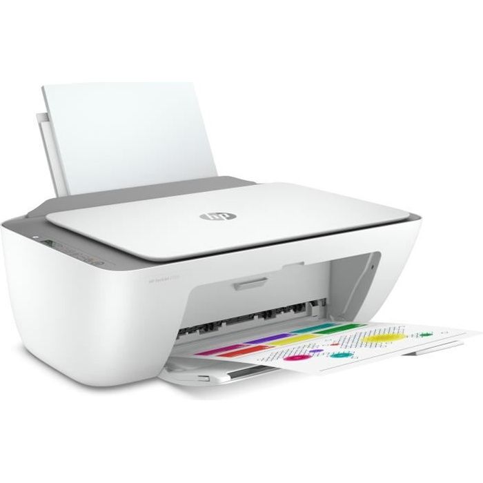 HP Deskjet 2720e Imprimante Tout-en-Un Jet dEncre Couleur et Noir/Blanc + 6 Mois de Forfait Instant Ink