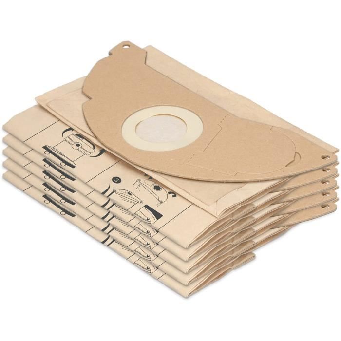 SPARES2GO Kit Filtro A Cartuccia + 10 Sacchetti Compatibili Con Aspirapolvere Karcher A2000, A2004, A2014 - 4