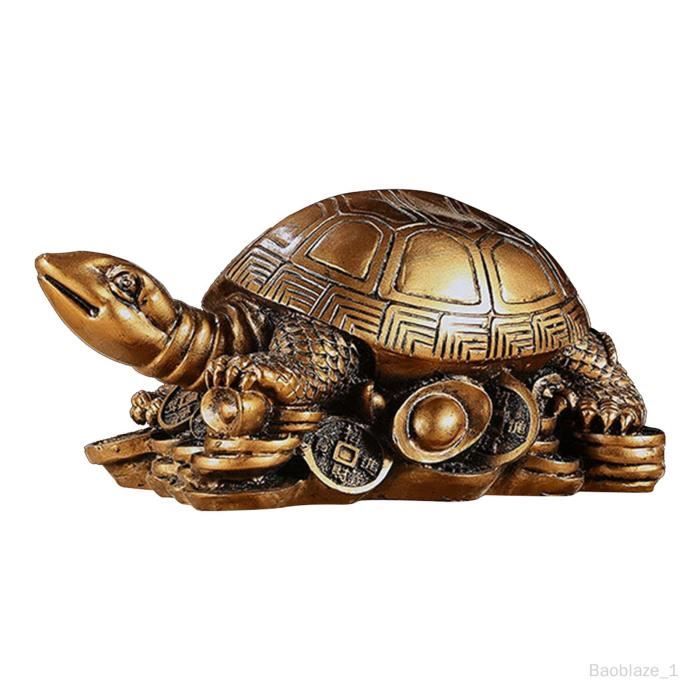 Figurines De Tortues En Résine - Lot De 3 Pour Décoration Jardin, Balcon Ou Intérieur - 7 Cm - Détails Réalistes