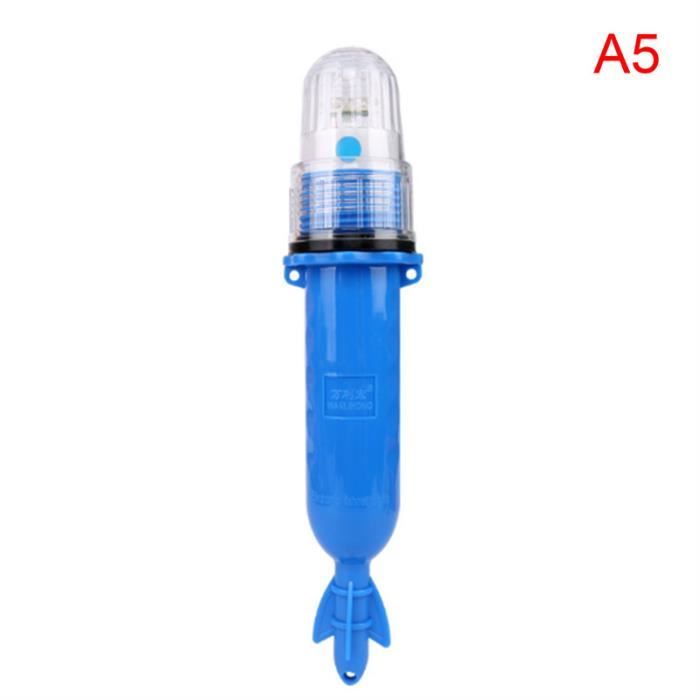 Lampes De Signalisation Marine Clignotantes - Pour Filets De Pêche, Yachts, Kayaks - 3 Lampes (piles AA Non Incluses) - 5
