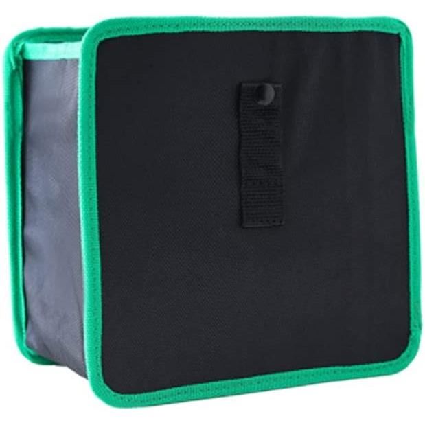 Poubelle Voiture Magnétique – Range-déchets Pour Siège, En Cuir PU Noir, Pliable, Pratique