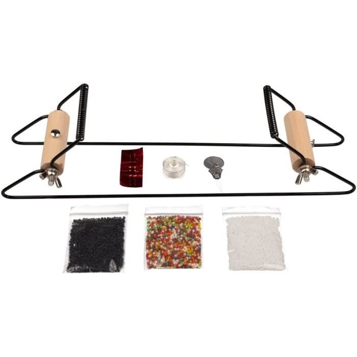 Kit Métier à Tisser Perles Beadsmith - Métal, Avec Instructions Et Aiguille - Parfait Pour Bijoux DIY