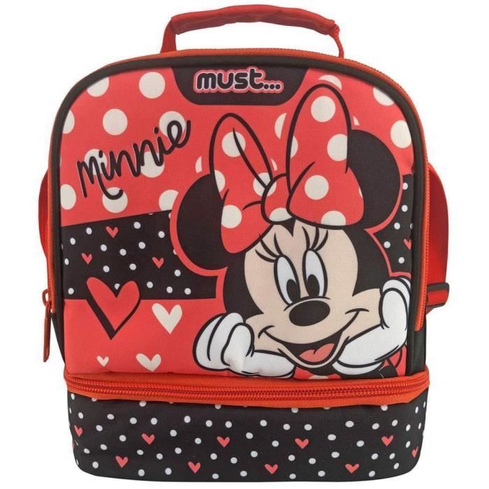 Sac goûter isotherme Minnie et ses amies 24 CM sac déjeuner