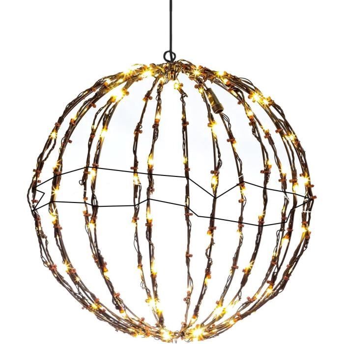 Boules Lumineuses De Sphère De Noël, Boules De Lumières D'Arbre De Noël 