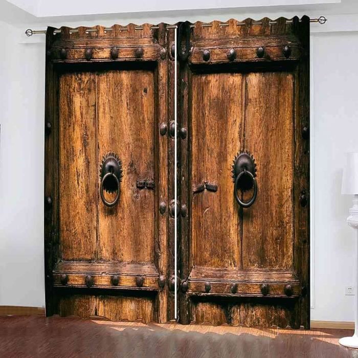 Rideau Bleu Nuit étoilée Occultant Pour Chambre à Coucher Salon Décoration D'intérieur à œillets Thermiques Rideaux De Fenêtre Et Rideaux 2 Panneaux 168 X 183 Cm Thème étoiles Ciel étoilé