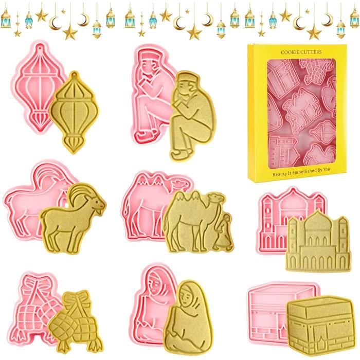 Lot De 8 Emporte-pièces En Forme De Biscuits Pour Thanksgiving – Motifs Citrouille, Feuille D'érable, Dinde Et Plus !