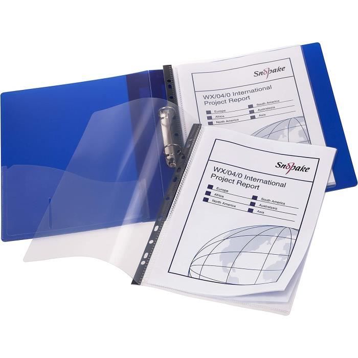 Pochettes à Anneaux Avery - Lot De 5, Sans Acide, Couleurs Assorties