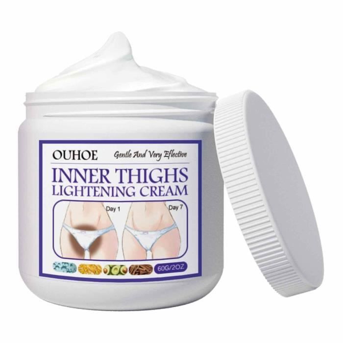 60 ML de crème éclaircissante et blanchissante pour la Zone Intime pour Le Bikini, Les Zones