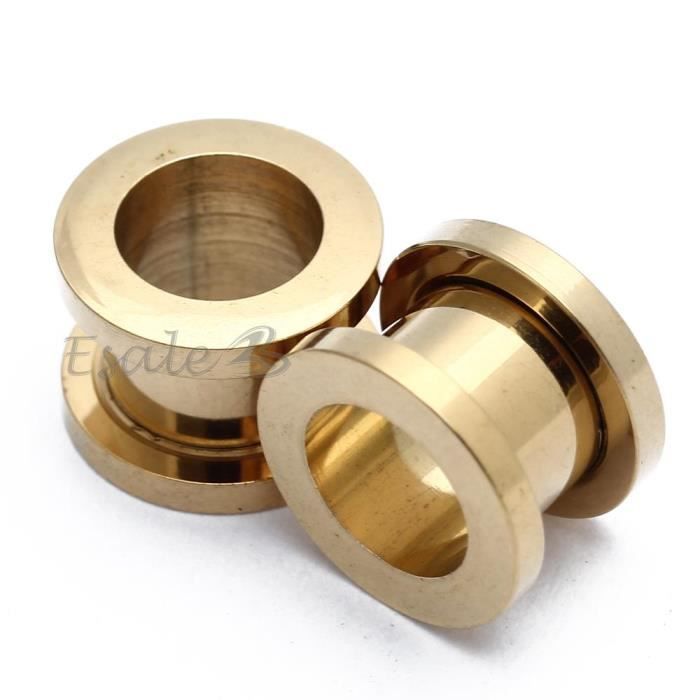 Tunnels Et Spirales Acrylique Marbré Noir Blanc Pour Oreilles - Dilatateurs Et Expanders - Plastique Léger