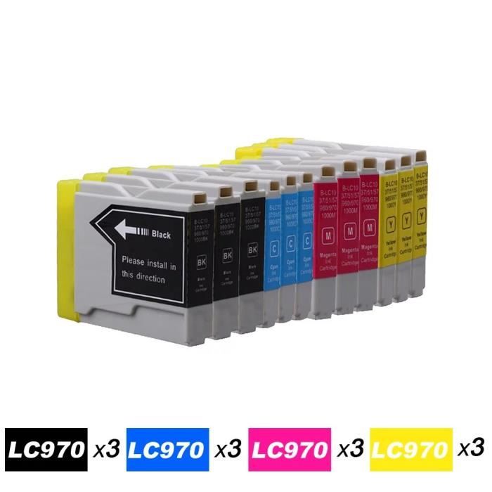 10 Patronen Für Brother DCP-130C DCP-135C DCP-150C DCP-330C DCP-350C