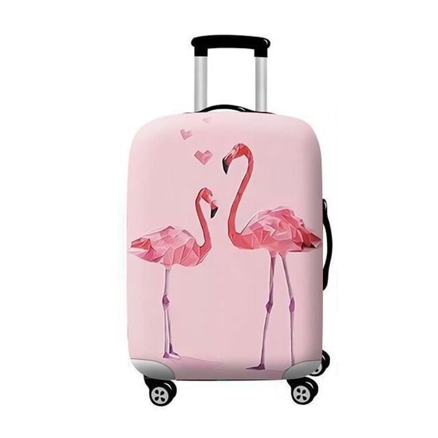 Valise shop flamant rose