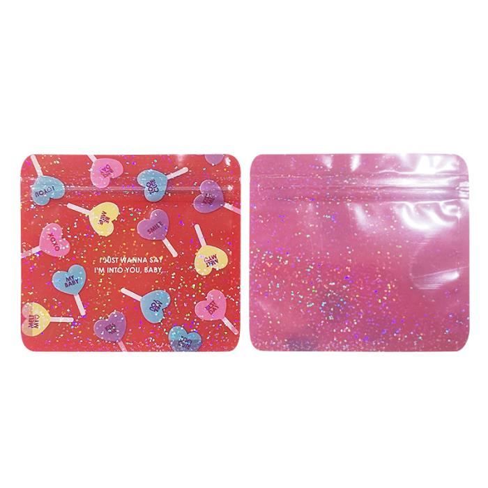 Lot De 4 Pochettes Cosmétiques Avec Nœud Rose - Fermeture éclair, Réutilisables - Taille 21,5x15,5 Cm - Idéales Voyage - 11
