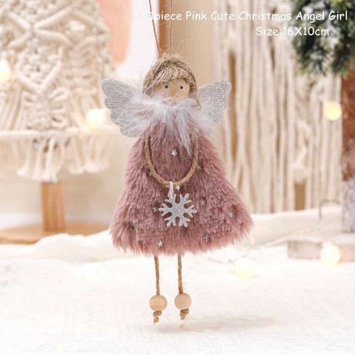 Coffret de décoration,bottes de noël pour poupée ange,chaussures de