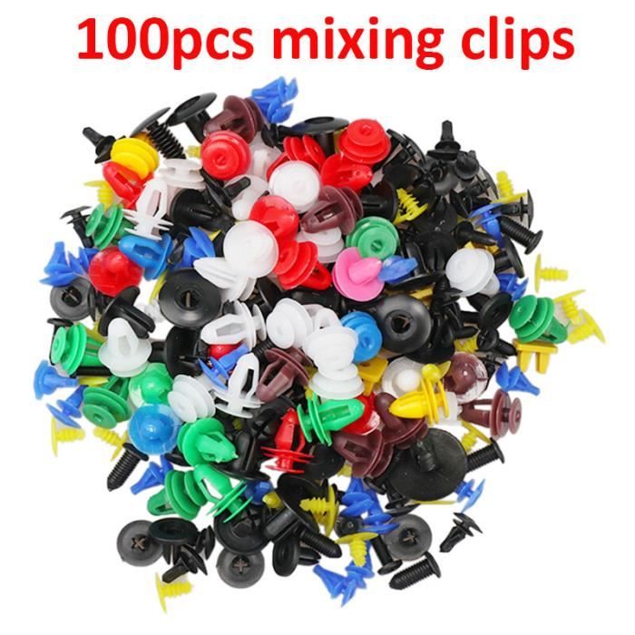 30 Clips/rivets Plastique Pour Pare-chocs Voiture - Réf Compatible 90683-GR1-003