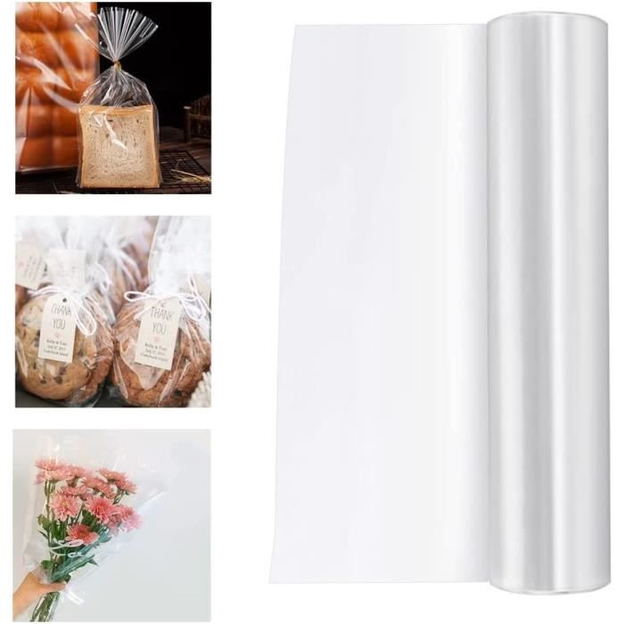 TANCUDER Rouleau de Cellophane Transparent 30m Rouleau Papier