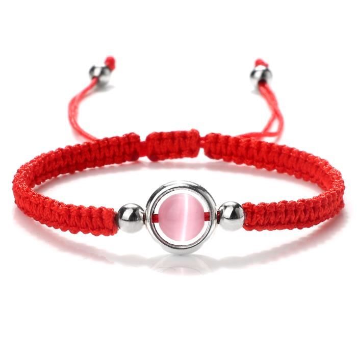 Lot Bracelets Sensibilisation Cancer Du Sein – Ruban Rose Tressé Réglable, Cadeau Solidarité Femme
