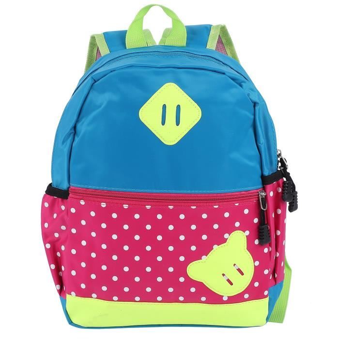 Ycaaeo Sac à Dos Enfant Maternelle Primaire Garçon Fille Modèle Voiture 40x30x13 Cm