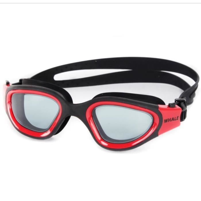 Lunettes De Natation En Silicone Avec Bouchon D'oreille Lunettes Anti-buée étanches à La Lumière