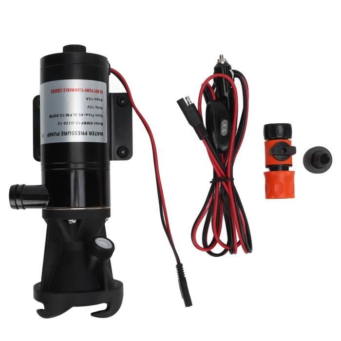Pompe Eau Marine 45PSI Pompe à Eau Membranaire 24V - 3.0 GPM, 45 PSI Pour Bateau, Camping-Car Pompe Agriculture Polyvalente Pompe Eau Marine 45PSI Pompe à Eau Membranaire 24V - 3.0 GPM, 45 PSI Pour Bateau, Camping-Car Pompe Agriculture Polyvalente
