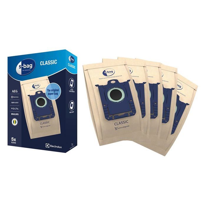 Sac à Poussière Electrolux E200S – Pack de 5, Filtration Efficace - vue 2