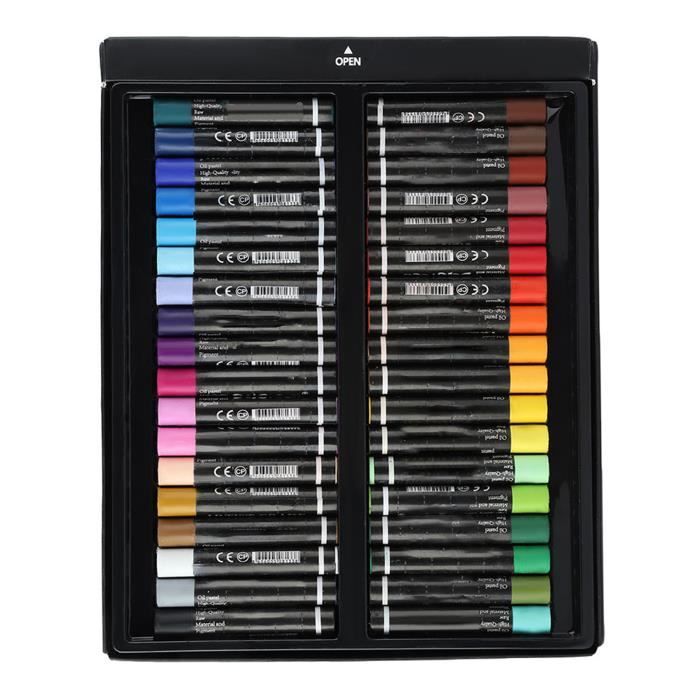 Fdit crayons de couleur DelGreen 12/24/36 couleurs Pastel rond à l ...