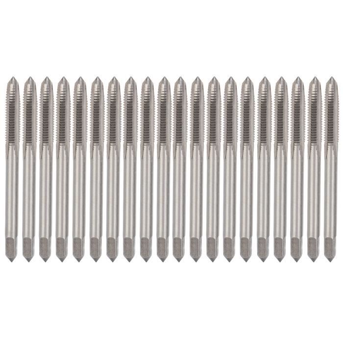 Lot De 2 Tarauds à Main M7 X 0.75 - Acier 9Si-cr - Neuf Sous Garantie 2 Ans
