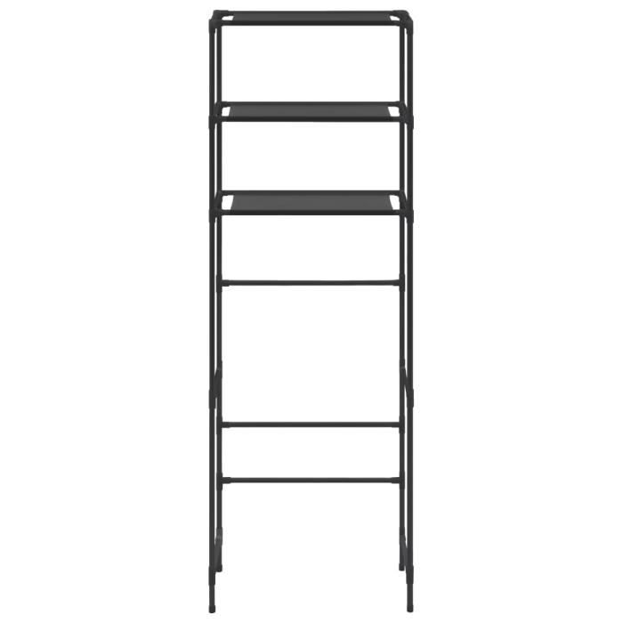 Lot De 2 Supports Muraux En Fil Métallique Noir Pour Ranger Vos Balles De Yoga – Design Pratique Et Sobre