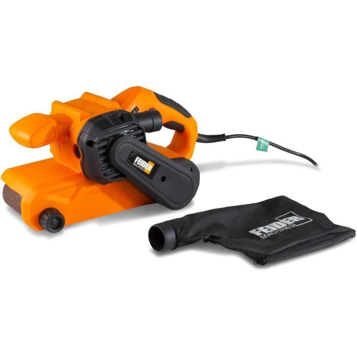 Ponceuse à bande FEIDER FPB900W - 900 W - 76 x 533 mm