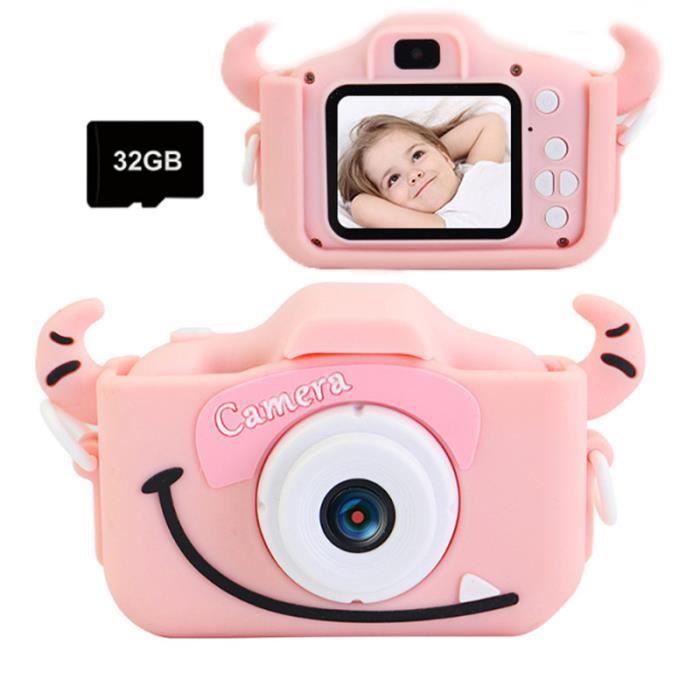 Appareil photo compact Lamzien appareil Photo pour Enfant, avec Carte