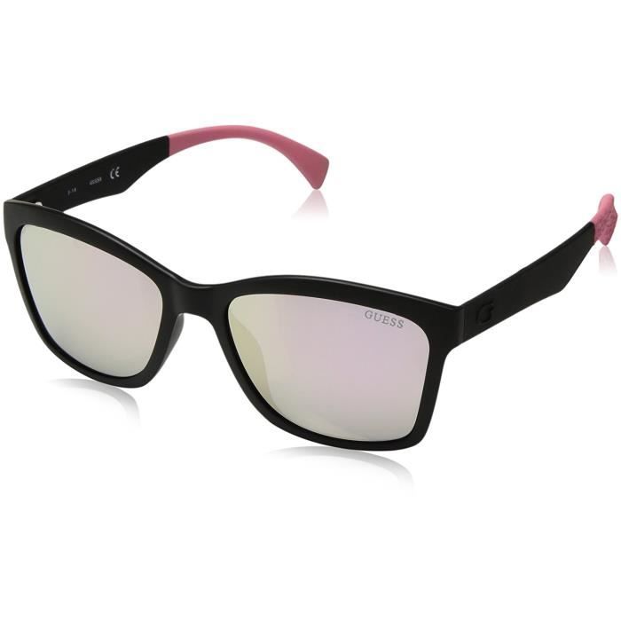 GUESS Lunettes de soleil  femme Acetate Square 02C 56 mm 