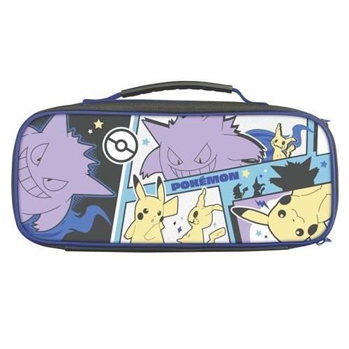 HORI Pochette Cargo Compact Ectosplama Pikachu et Mimiqui pour Nintendo Switch Licence Officielle Nintendo et Pokémon - vue 7