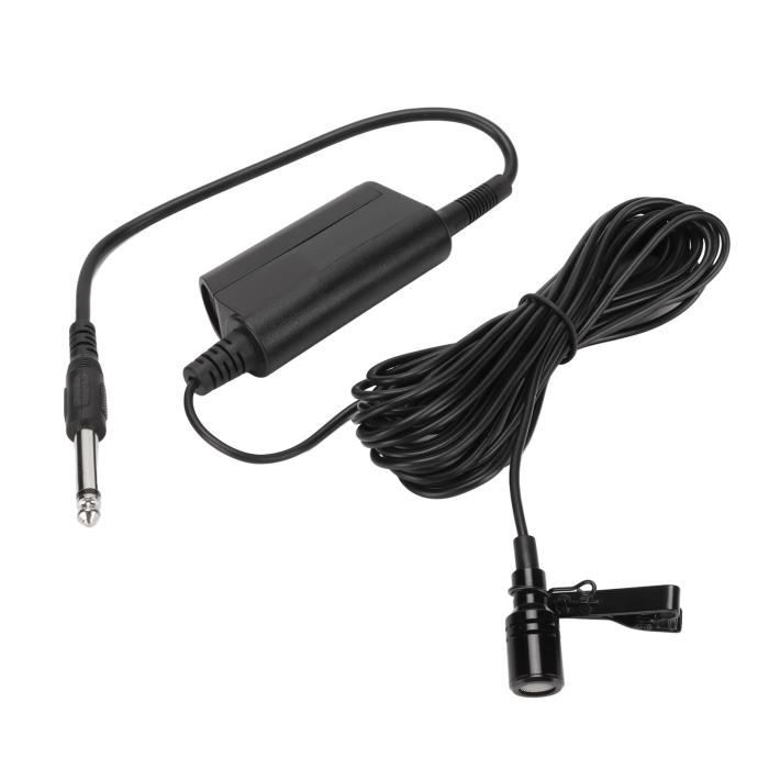 HURRISE Microcravate Lavalier Microphone Lavalier pince