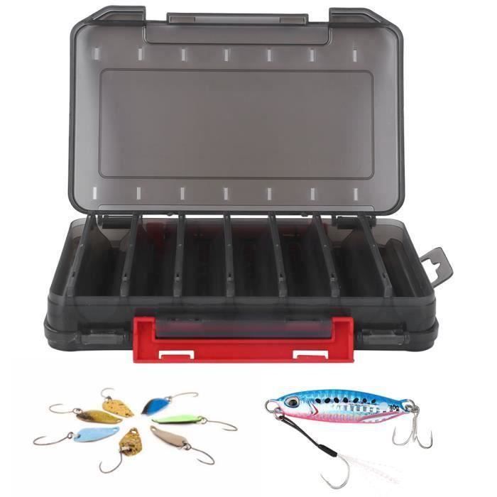 Boîte De Rangement Meiho D86 Réversible Pour Leurres De Pêche - Plastique, Eau Douce