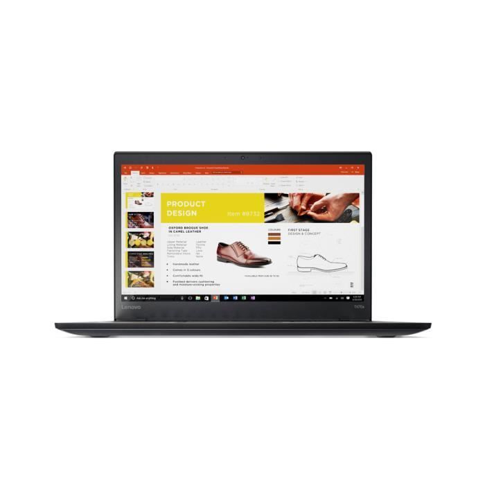 Lenovo ThinkPad T470s Intel® Core™ i5 de 7eme génération 2 60 GHz 35 6 cm 14 1920 x 1080 pixels 8 Go - vue 2