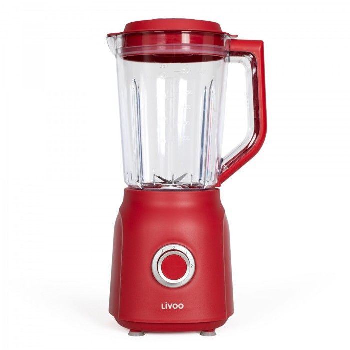 Blender LIVOO DOP242R chili et tranparent