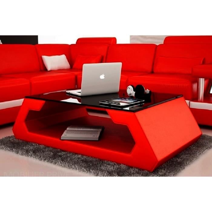 Table Basse Design Alma Orange Achat Vente Table Basse Table