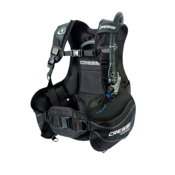 Gilet de plongée - CRESSI - Start - Robuste - Poussée de flottabilité - Noir Gilet de plongée - CRESSI - Start - Robuste - Poussée de flottabilité - Noir