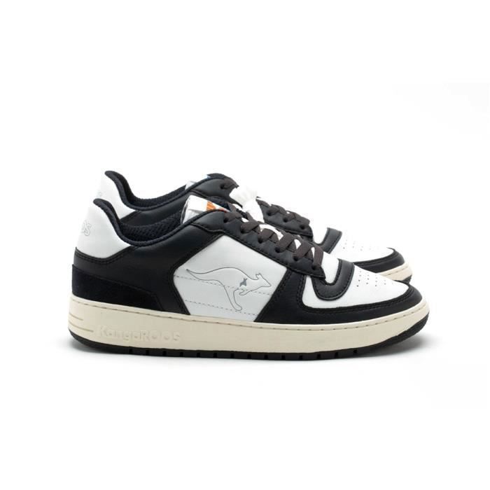KangaROOS Baskets KangaROOS Originals - Game LO - Homme - Noir - Lacets - Plat - Cuir