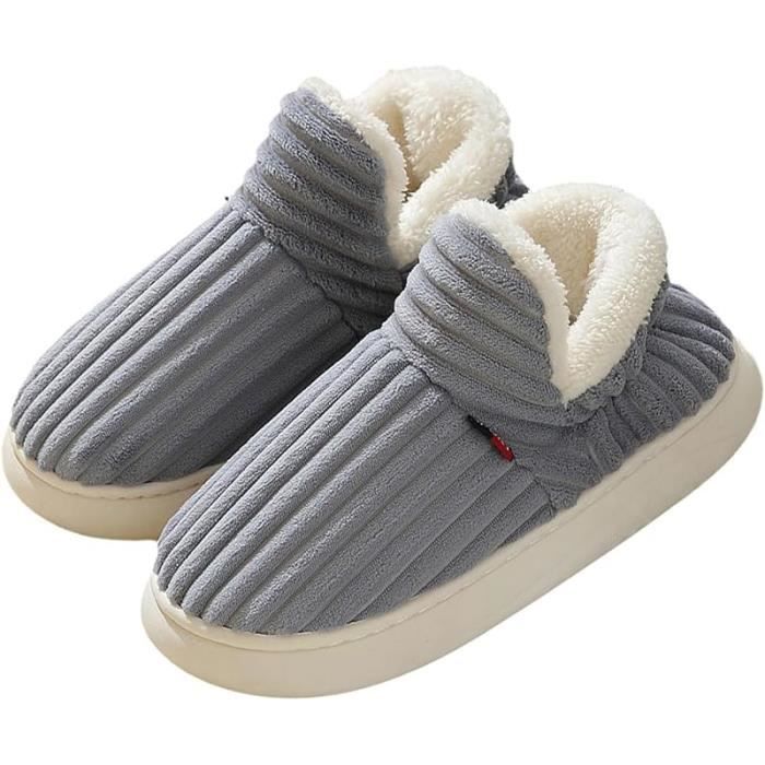 Chaussons Bottines Doux Polaire - Neuf Avec Emballage - Taille UK 3-4, 5-6, 7-8