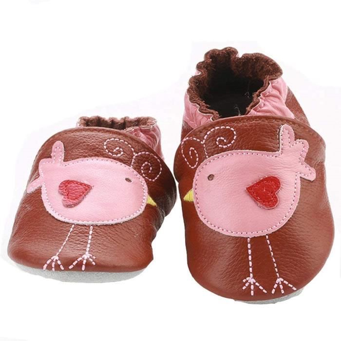Chaussures Bebe Chaussons Bebe Chaussons Cuir Souple Premiers Pas Bebe Fille Garcon Chaussures Noir Cdiscount Chaussures