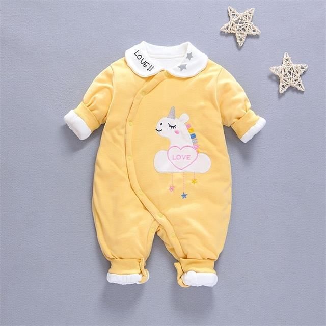 Pyjama Bebe Barrageon Bébé Combinaison 0-2T Nouveau-né Pyjamas